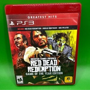 Red Dead Redemption : Game of the Year Edition PlayStation 3 PS3 CIB Complete